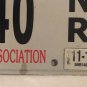 NRA NATIONAL RIFLE ASSOCIATION license plate Bear Arms Gun Hunter Hunt Low #140