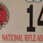 NRA NATIONAL RIFLE ASSOCIATION license plate Bear Arms Gun Hunter Hunt Low #140