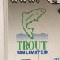 GA WILDLIFE TROUT license plate Fish Fishing River Fly Wildlife Fisherman Reel
