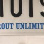 GA WILDLIFE TROUT license plate Fish Fishing River Fly Wildlife Fisherman Reel
