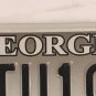 GA WILDLIFE TROUT license plate Fish Fishing River Fly Wildlife Fisherman Reel