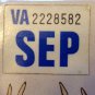Virginia Wildlife DEER vanity ONE SHOT ONE KILL license plate hunting Hunter