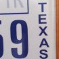 BIG BEND NATIONAL PARK MOTORCYCLE license plate Desert Rio Grande hiking Wild
