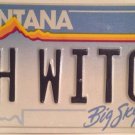 Vanity WHITE WITCH license plate Narnia Wizard Oz MAGIC Magician Witchcraft