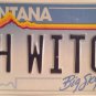 Vanity WHITE WITCH license plate Narnia Wizard Oz MAGIC Magician Witchcraft