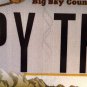 Vanity HAPPY TRUCK license plate GMC Chevy Ford Dodge Driver Toyota Nissan Ram