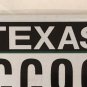 TX NHL DALLAS STARS license plate National Hockey League GG 99 VP North Stanley