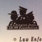 POLICE LAW ENFORCEMENT MEMORIAL BLUE RIBBON license plate 261 Fallen Officer