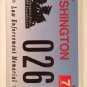 POLICE LAW ENFORCEMENT MEMORIAL BLUE RIBBON license plate 261 Fallen Officer