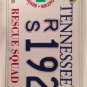 RESCUE SQUAD EMERGENCY MEDICAL TECHNICIAN license plate EMT EMS Firefighter Fire