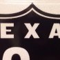 Texas Estimated 1845 optional vanity NSG 2019 license plate TX 19 Neurosurgeon