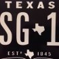 Texas Estimated 1845 optional vanity NSG 2019 license plate TX 19 Neurosurgeon