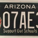 SUPPORT EDUCATION TEACHER license plate Apple School Student Educator Professor