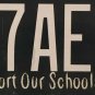 SUPPORT EDUCATION TEACHER license plate Apple School Student Educator Professor