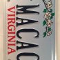 Vanity MACACA MACAQUE MONKEY license plate George Allen racial slur Animal SCV