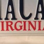 Vanity MACACA MACAQUE MONKEY license plate George Allen racial slur Animal SCV