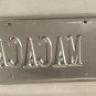 Vanity MACACA MACAQUE MONKEY license plate George Allen racial slur Animal SCV