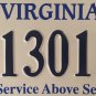 ROTARY CLUB Foundation license plate SERVICE ABOVE SELF Rotarian Evanston Wheel