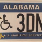 U.S. MERCHANT MARIME license plate Military Kings Point USMMA Midshipmen vessel