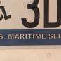 U.S. MERCHANT MARIME license plate Military Kings Point USMMA Midshipmen vessel