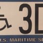 U.S. MERCHANT MARIME license plate Military Kings Point USMMA Midshipmen vessel