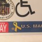 U.S. MERCHANT MARIME license plate Military Kings Point USMMA Midshipmen vessel