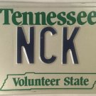 TN vanity NICK NICHOLAS license plate Nicole Nikki Nicki Neecolas