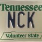 TN vanity NICK NICHOLAS license plate Nicole Nikki Nicki Neecolas