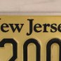New Jersey THIN BLUE LINE FALLEN POLICE OFFICER vanity 2009 license plate Honor