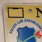 New Jersey THIN BLUE LINE FALLEN POLICE OFFICER vanity 2009 license plate Honor