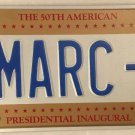 D.C. vanity MARC 1 license plate Marcus Mark Marco Marcos Mario Markus DC