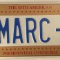 D.C. vanity MARC 1 license plate Marcus Mark Marco Marcos Mario Markus DC