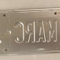 D.C. vanity MARC 1 license plate Marcus Mark Marco Marcos Mario Markus DC