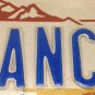 Vanity LANCE 1 license plate Lancelot Amstrong Lanzo Lantz Launce Lanza mmmmmmmm