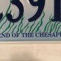 Virginia CHESAPEAKE BAY CRAB OYSTER license plate Wildlife Wild Park Nature