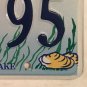 Virginia CHESAPEAKE BAY CRAB OYSTER license plate Wildlife Wild Park Nature