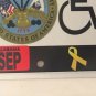 U.S. ARMY VETERAN license plate Military Vietnam Iraq USA Military GI Ranger Joe