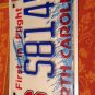 North Carolina NC STATE UNIVERSITY license plate NCAA Wolfpack Raleigh NCSU Wuf