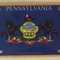 1 STATE FLAG EMBLEM LOGO novelty Car Auto FRONT license plate - PICK YOUR PLATE