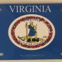 1 STATE FLAG EMBLEM LOGO novelty Car Auto FRONT license plate - PICK YOUR PLATE