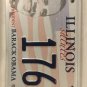 USA PRESIDENT BARACK OBAMA PBO license plate low 176 political Presidential DNC