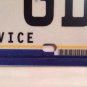 Colorado ROTARY International Club license plate Rotarian Service Above Self FGD