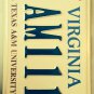 Texas A&M University AGGIES license plate College Station Reveille IX TAMU TX