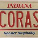 Vanity CORA S license plate Corinna Coretta Corin Corey Kora Korah Coralie Cory