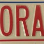 Vanity CORA S license plate Corinna Coretta Corin Corey Kora Korah Coralie Cory