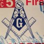 North Carolina FREE MASON FREEMASON license plate Master Masonic Grand Lodge NC
