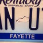 Vanity MANCHESTER UNITED F.C. license plate Soccer Football Club Red Devils Man