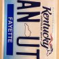 Vanity MANCHESTER UNITED F.C. license plate Soccer Football Club Red Devils Man