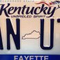 Vanity MANCHESTER UNITED F.C. license plate Soccer Football Club Red Devils Man