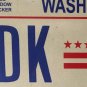 District Columbia Taxation license plate D.C. USA Graphic Washington DC #DK 8874